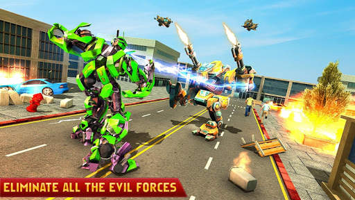 Dino Robot Car Transform Game screenshot 8
