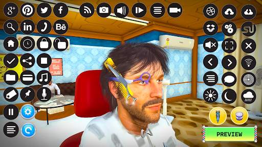 Barber Shop Hair Cut Sim Games screenshot 3