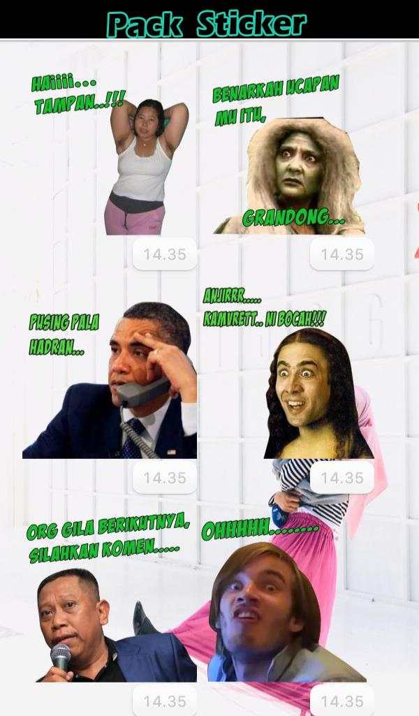 Perang Sticker - WaStickersApp screenshot 2