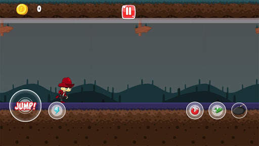 cowboy runner vs zombie shotting game screenshot 3