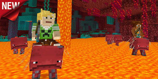 Minecraft-PE Nether Update Mod 2021 screenshot 1