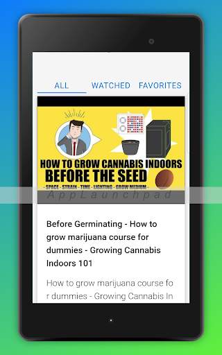 Cannabis growing video course screenshot 2