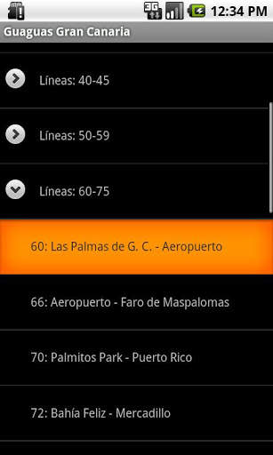 Horario Guaguas Gran Canaria screenshot 1