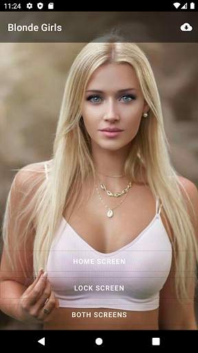 Sexy Blonde Girls Wallpaper screenshot 2