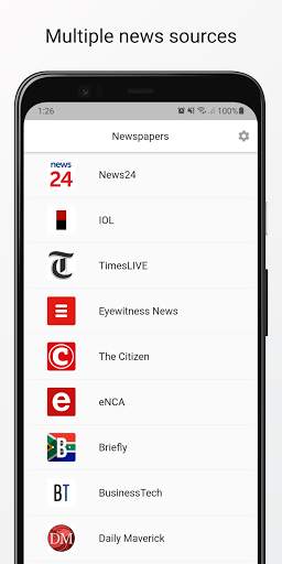 South Africa News - English News & Newspaper screenshot 1