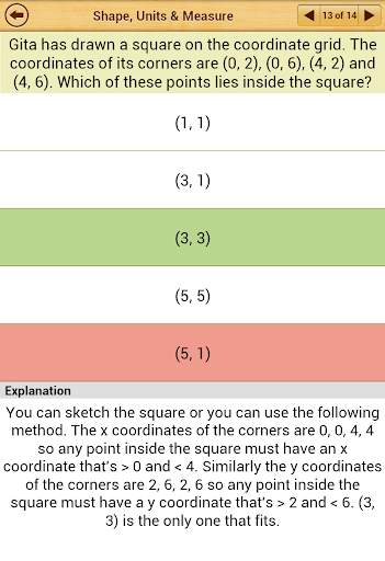 11+ Maths Practice Papers Lite screenshot 15