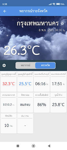 Thai Weather screenshot 4