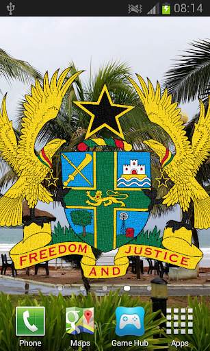 Ghana Flag Live Wallpaper screenshot 3