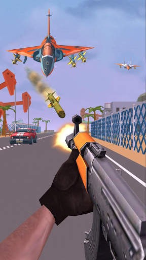 Shooting Escape Road - Gun Games screenshot 1