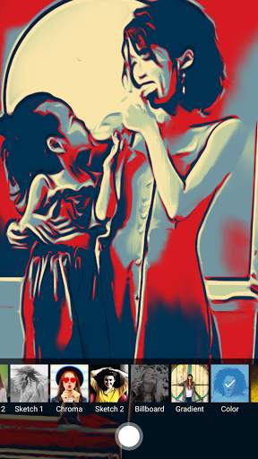 Dazzling Camera-Cartoon Camera, Filters screenshot 3