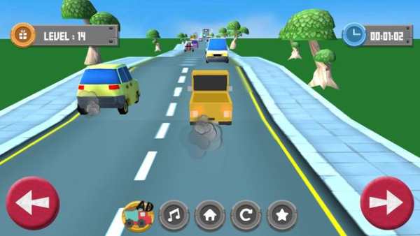 Racing Car Cartoon 3D screenshot 1