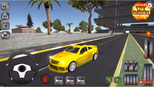 Super Cars Bugatti Mercedes Drift Simulator screenshot 1