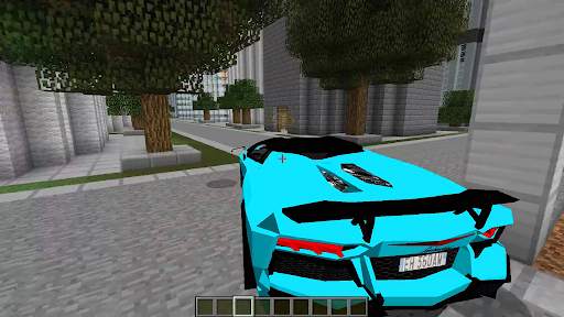Lambo Gallardo for Minecraft cars MOD screenshot 1
