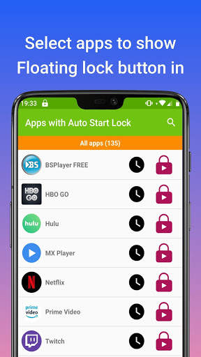 Touch Lock - Touch Screen Locker for Video Players screenshot 3