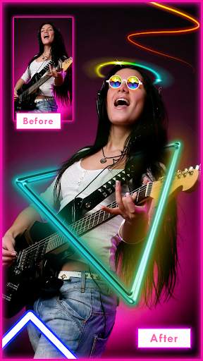 Neon Photo Editor 2020 - Neon Light Effect screenshot 2
