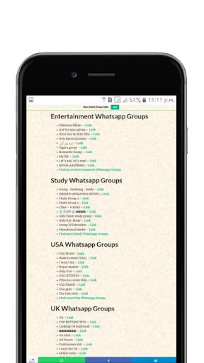 WhatsApp Groups Links screenshot 3