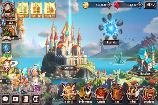 WITH HEROES - IDLE RPG screenshot 12