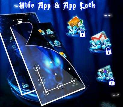 3D Ice Wolf Wallpaper Launcher screenshot 6