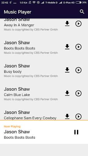 MP3 Music Download screenshot 1