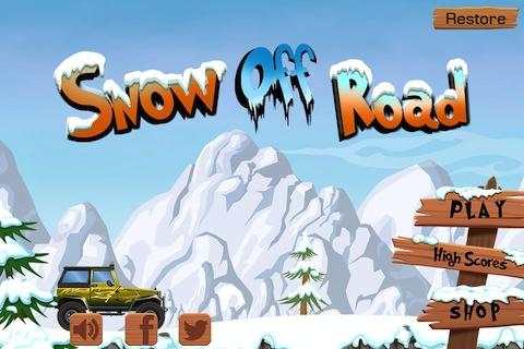 Snow Off Road -- mountain mud dirt simulator game screenshot 2