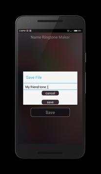My Name Ringtone Maker screenshot 4
