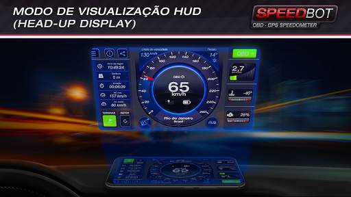 Speedbot. Velocímetro GPS/OBD2 screenshot 3