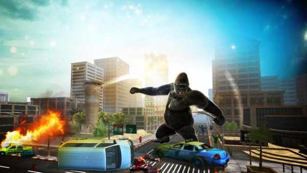 Angry King Kong Rampage: Gorilla Simulator Games screenshot 3