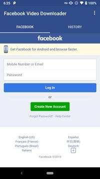 X Video Downloader For Facebook 2019 screenshot 2