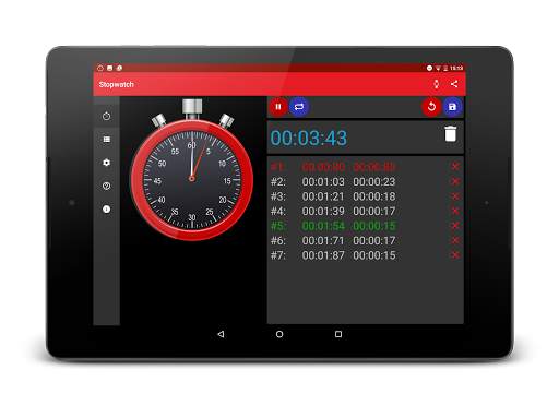 Stopwatch (Wear OS) screenshot 9
