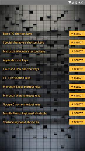 PC Shortcut Keys screenshot 1