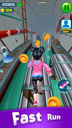 Subway Princess Runner screenshot 4