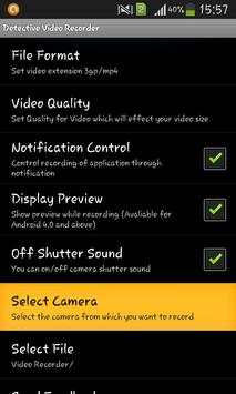 Detective Video Recorder screenshot 3
