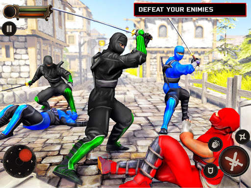 Ninja Assassin SuperHero - Gangster Fighting Games 6 تصوير الشاشة
