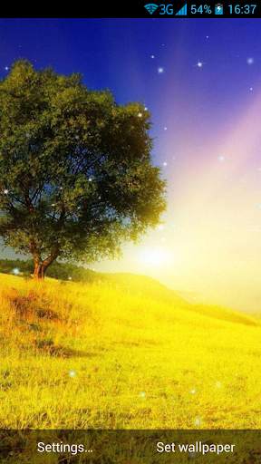 Summer Nature Live Wallpaper screenshot 1