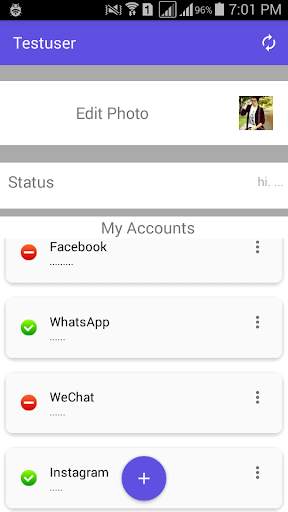 Social Apps ID Share screenshot 2