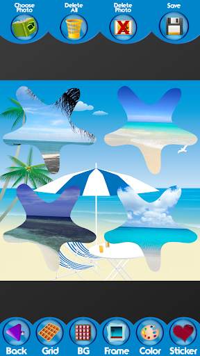 Beach Photo Collage screenshot 4