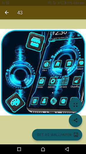 Technology Launcher Theme screenshot 4