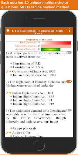 Indian Constitution, Polity & Governance (Free) screenshot 4