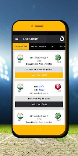 Live Cricket Score screenshot 1