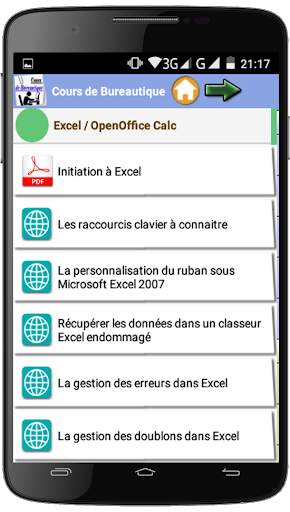 Cours de bureautique screenshot 3