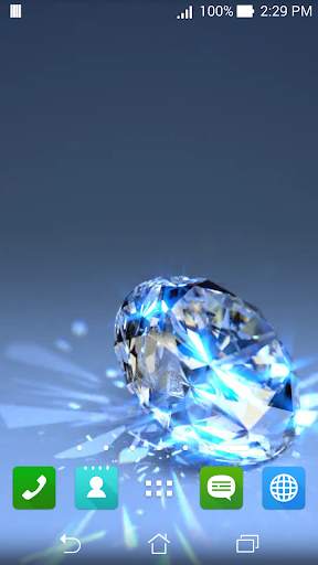 Diamonds Live Wallpaper Free screenshot 2