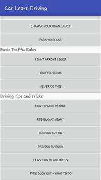 Car Learn Driving screenshot 2