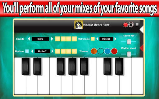 Dj Mixer&Virtual Electro Piano screenshot 3