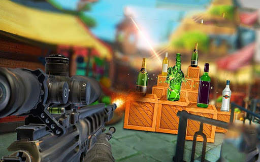Bottle Shooting: 3D Bottle shoot screenshot 3