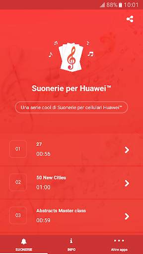 Suonerie per Huawei™ screenshot 1