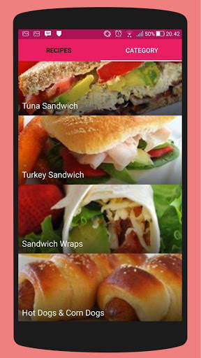 Sandwich Recipes screenshot 2