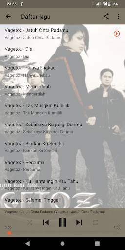 Vagetoz full mp3 offline screenshot 2
