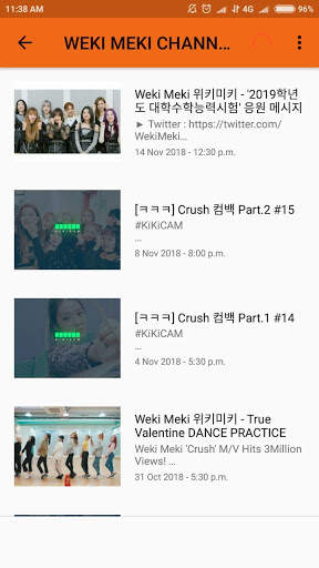 Weki Meki Lyrics (Offline) screenshot 8