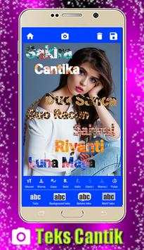 Teks Cantik Di Foto - Teks Di  Foto screenshot 2