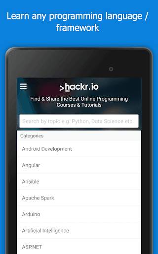 Hackr.io - Online Tutorials and Courses screenshot 6